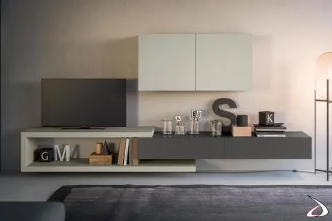 Tera Small Design Wall Hung Living Room Unit Toparredi - Small Wall Unit Designs