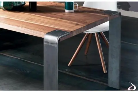 Piedi gambe in ferro base tavolo industrial design