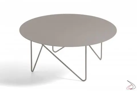 eRadius Minakari Table basse en aluminium 25,4 x 25,4 cm 