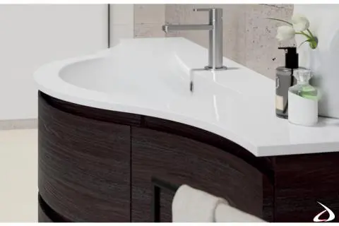 Rado Design Curved Bathroom Toparredi, Bathtub With Curved Sideboard