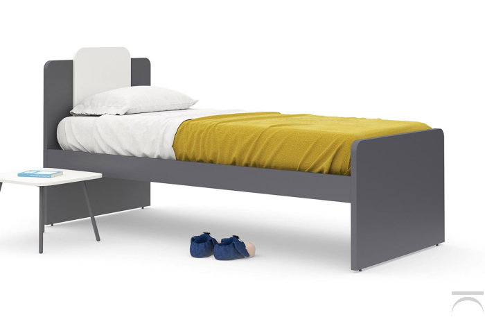 Letto singolo in legno per bambini colorato