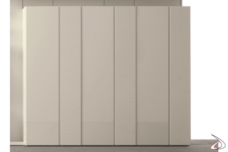  Contemporary wardrobe with hinged doors
