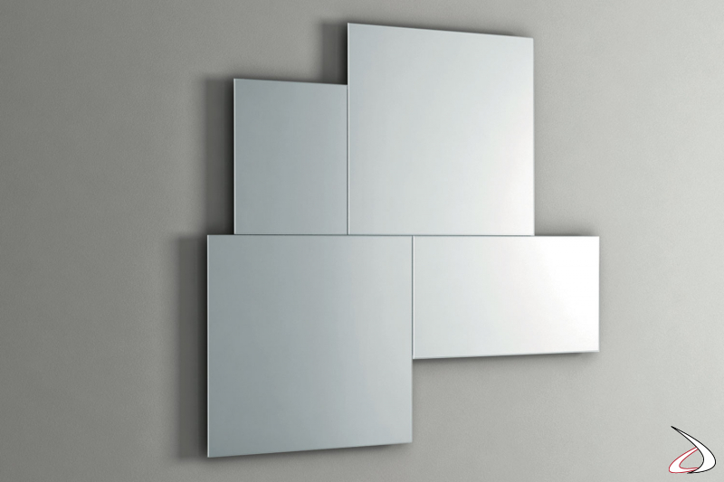 Specchio a parete di design da camera da letto