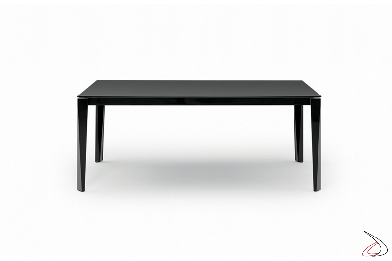 Tavolo da soggiorno di design allungabile con gambe perimetrali