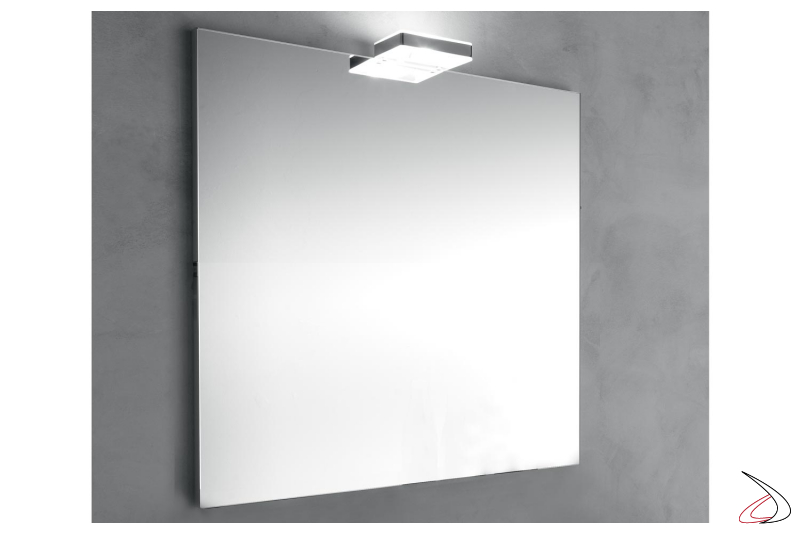 Specchio quadrato da bagno