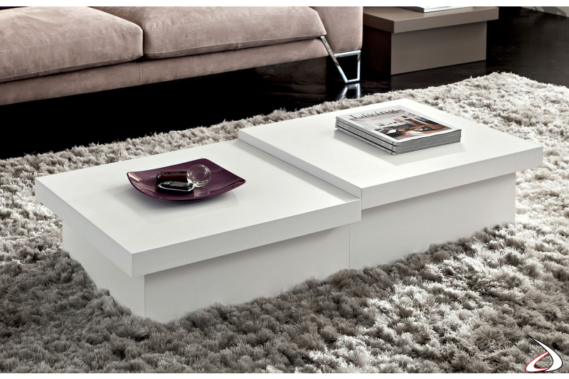 Contemporary wooden coffee tables