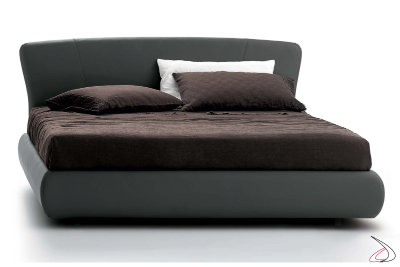 Contemporary upholstered double bed 