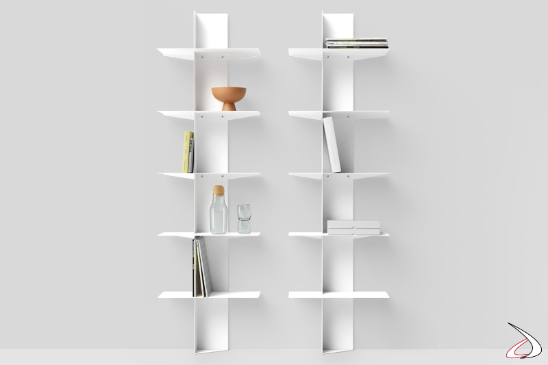 Librerie verticale di design da soggiorno 