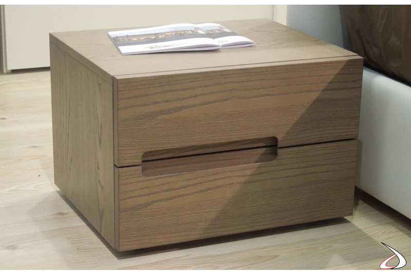  Contemporary wooden nightstand