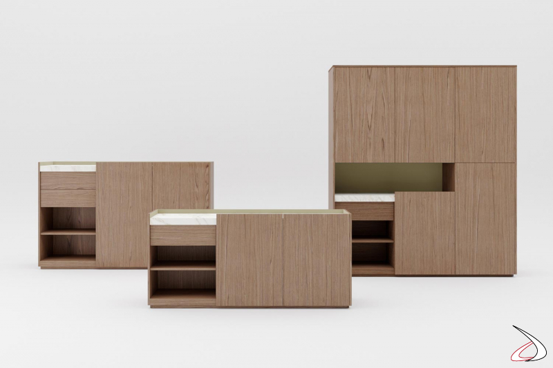 Muebles y armarios de oficina de diseño