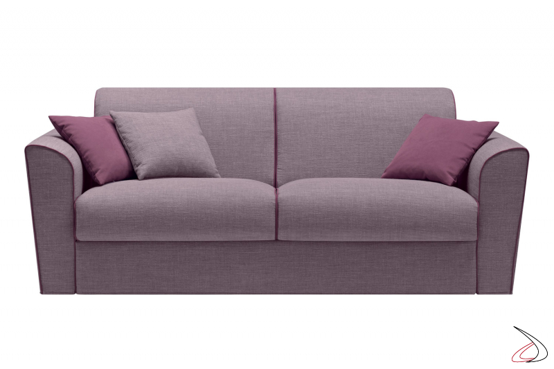 Sofa bed with top armrests