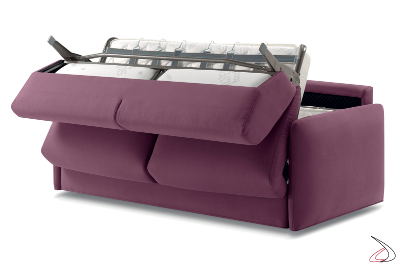 Sofa convertible into double bed