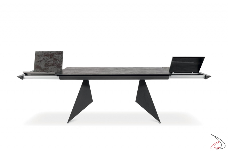 Tavolo soggiorno di design in ceramica allungabile oltre 3 metri