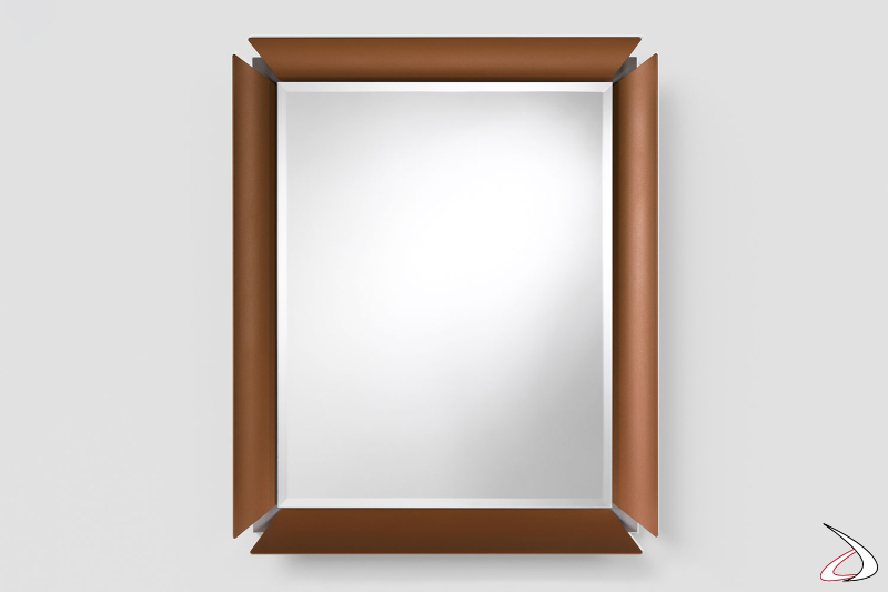 Specchio a parete di design da ingresso Glam