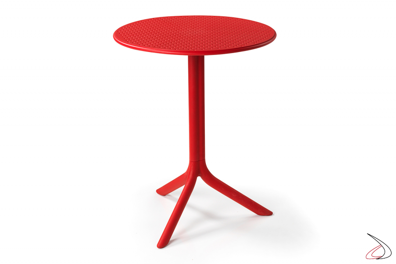 Tavolo step color rosso