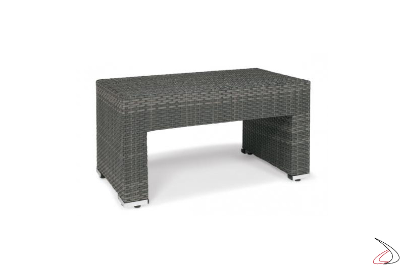 Tavolino da esterno in grigio cenere