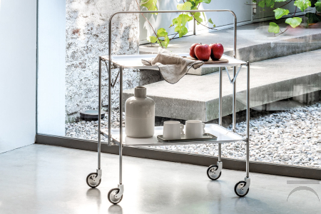 Carrello da cucina Select in acciaio