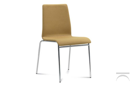 Sedia moderna imbottita per sala da pranzo