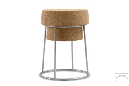 Sedia design in sughero per tavolo cucina