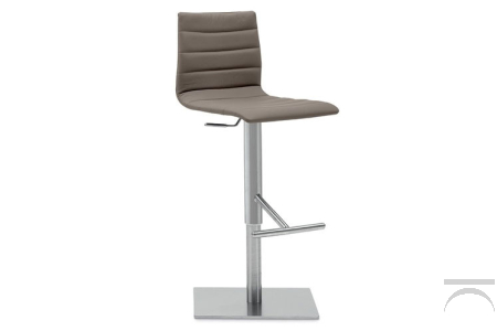 Sgabello alto di design da cucina girevole