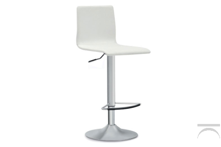Sgabello design girevole con poggiapiedi