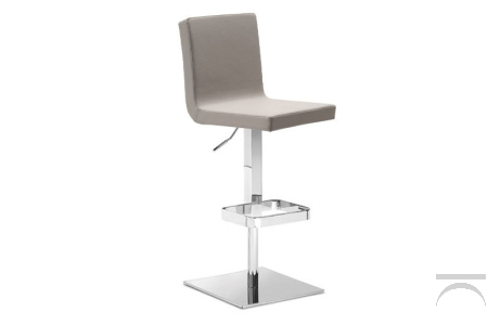 Sgabello design girevole e regolabile in altezza