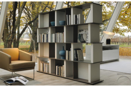 Double face design bookcase