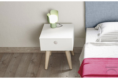Comodino 1 cassetto moderno per cameretta bambini