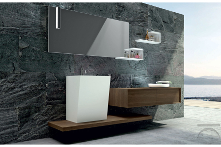 Arredo bagno di design in legno
