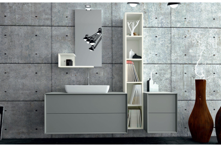 Arredo bagno moderno sospeso