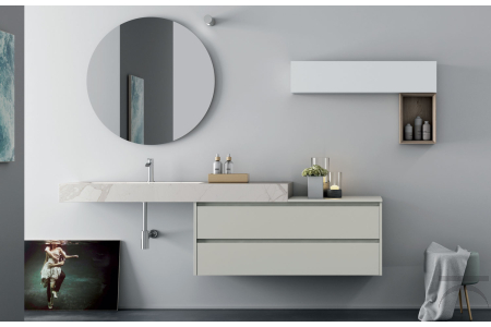Arredo bagno di design sospeso