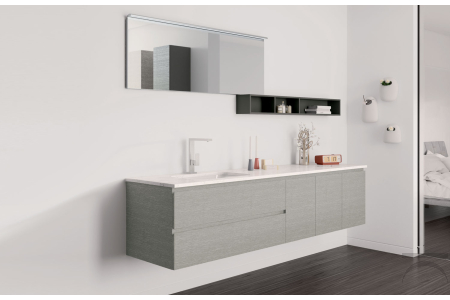 Mobile bagno sospeso di design