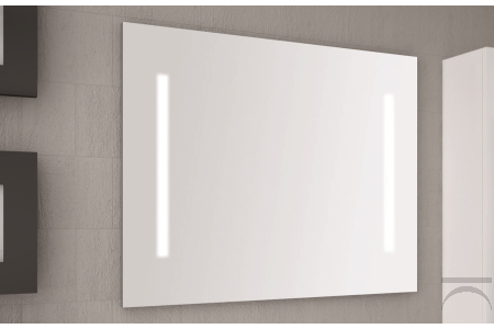 Specchiera bagno con neon Fere