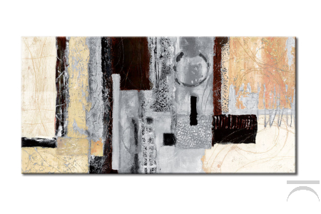 Quadro astratto Gray City