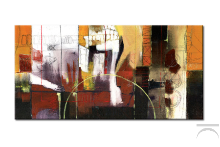Quadro moderno con immagine astratta.
