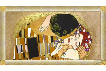 Il Bacio di Klimt oro