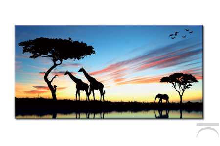 Quadro con stampa digitale, la Savana
