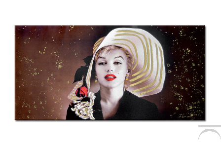 Quadro con con stampa di Marilyn Monroe