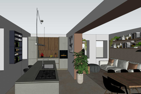 Render 3D ambiente
