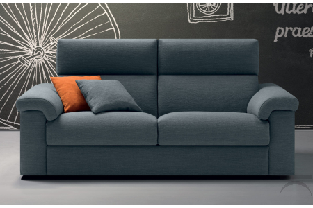 Divano moderno a 2 posti trasformabile letto 