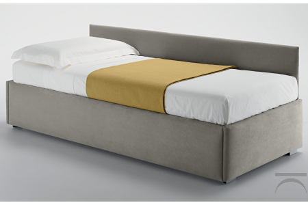 Letto moderno singolo imbottito per ragazzi