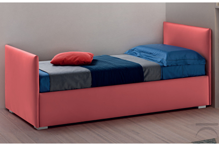 Lettino moderno con secondo letto estraibile
