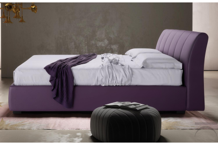 Letto matrimoniale contenitore con meccanismo alzarete