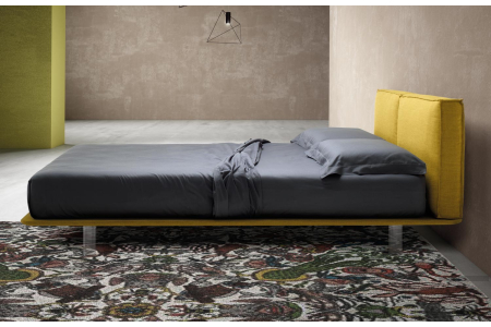 Letto matrimoniale imbottito moderno