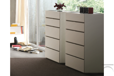 Settimo moderno bianco per camera da letto 