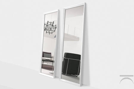 Specchiere alte a terra Riflesso da ingresso con cornice