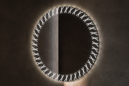 Specchio XO illuminato