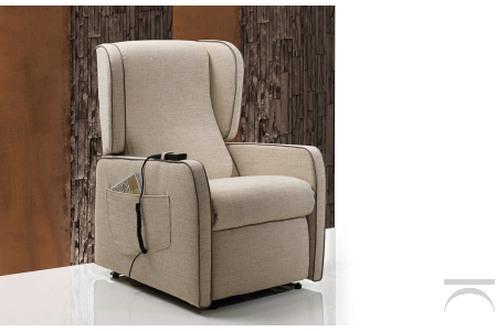 Poltrona relax completamente sfoderabile con telecomando