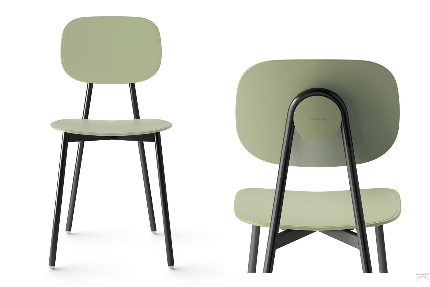 Tata 4 chair with simple seat suitable for every taste