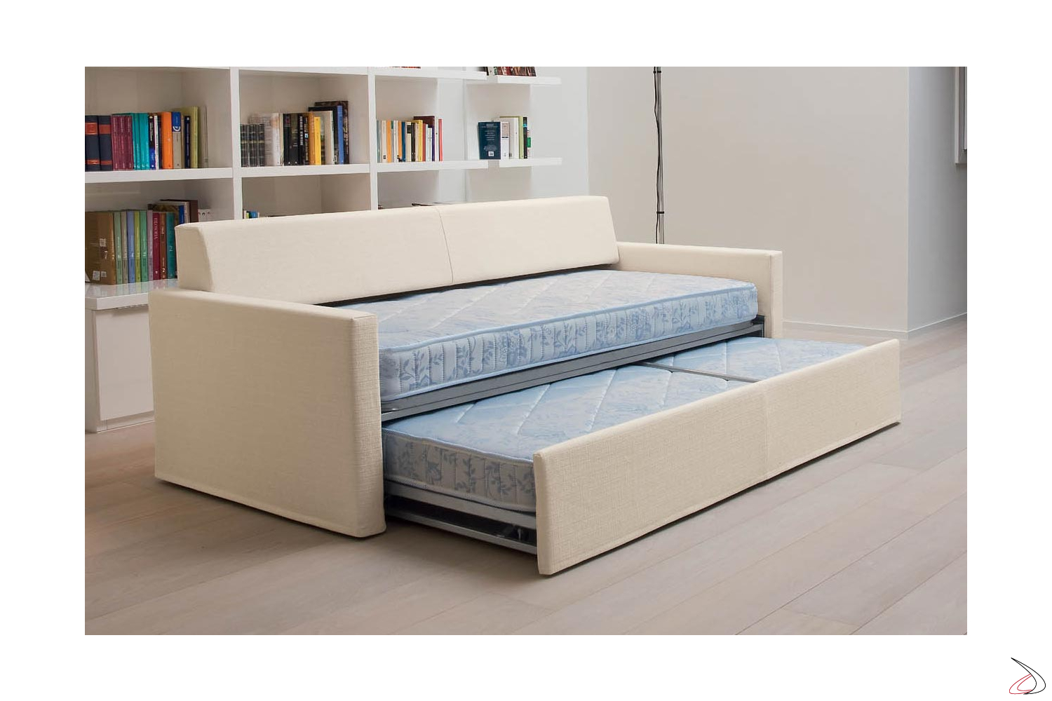 Divano Con Letto Estraibile.Sofa Convertible Into 2 Paiper Beds Toparredi Arredo Design Online